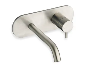 PIX CRIPX256 - Wall-mounted stainless steel washbasin mixer by CRISTINA Rubinetterie - view 2